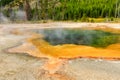 Morning Glory Pool Yellowstone National Park Royalty Free Stock Photo