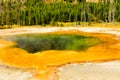 Morning Glory Pool Yellowstone NP Royalty Free Stock Photo