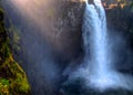 Morning Glow on Snoqualmie Falls