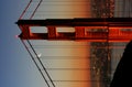 Morning at Golden Gate Bridge Royalty Free Stock Photo