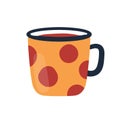 Morning hot beverage mug Royalty Free Stock Photo