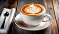 Morning jolt Coffee, tea, or cappuccino, your caffeine fix awaits Background