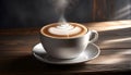 Morning jolt Coffee, tea, or cappuccino, your caffeine fix awaits Background