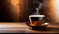 Morning jolt Coffee, tea, or cappuccino, your caffeine fix awaits Background