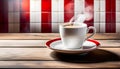 Morning jolt Coffee, tea, or cappuccino, your caffeine fix awaits Background