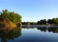 Morning lake