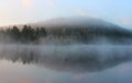 Morning on Lake Ladoga, Karelia, Russia Royalty Free Stock Photo