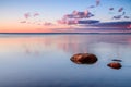 Morning on lake Vattern