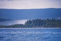 Morning on the lake Zyuratkul. Ural. Russia