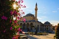 Morning landscape view of ancient Selimiye Mosque. It`s one of the most beautiful examples of classical Ottoman architecture