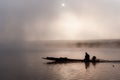 Morning lifestyle lake view