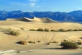 Mesquite Flat Sand Dunes in Death Valley National Park, California Royalty Free Stock Photo