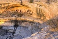 Morning Light on Butler Wash Ruins Royalty Free Stock Photo