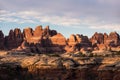 Morning light in Canyonlands National Park, Needles District Utah Royalty Free Stock Photo