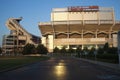 Morning light on Cleveland Browns stadium Royalty Free Stock Photo