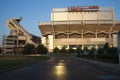 Morning light on Cleveland Browns stadium