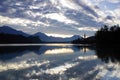 Morning light over Bled Lake Royalty Free Stock Photo