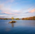 Autumn At Tupper Lake Royalty Free Stock Photo