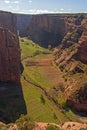 Morning Light in a Red Rock Canyon Royalty Free Stock Photo