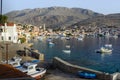 Morning in Livadia Harbour, Tilos, Greece