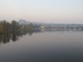 Morning look of the prague castel