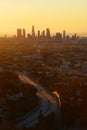 morning los angeles Royalty Free Stock Photo