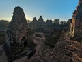 Morning Majesty: Sunrise Embraces Pre Rup Temple, Angkor Wat, Siem Reap, Cambodia Royalty Free Stock Photo