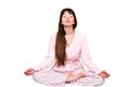 Morning meditation Royalty Free Stock Photo