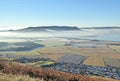 Morning mist over Loch Leven, Scotland Royalty Free Stock Photo
