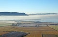 Morning mist over Loch Leven, Scotland Royalty Free Stock Photo