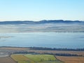 Morning mist over Loch Leven, Scotland Royalty Free Stock Photo