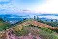 The morning mist in Phu Kho Viewpoint, Na Haeo District, Loei