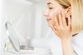 morning moisturizing facial care woman cream skin