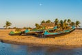 Morning in the Morondava fishing port.