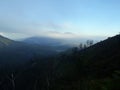 Morning Mount Ijen Valley View