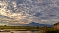 morning mountain viewu Royalty Free Stock Photo