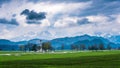 Morning mountains in the allgÃÂ¤u