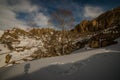 Morning in Mountains - Winter view of spiti valley, himachal pradesh, india