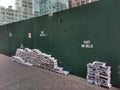 Morning Newspapers and Magazines Stacked Near Grand Central Terminal, Post No Bills, New York City, NY, USA