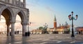 Morning over San Marco Royalty Free Stock Photo