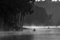 Morning in Pang-Ung Lake,North of Thailand