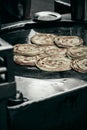 Paratha nashta Royalty Free Stock Photo