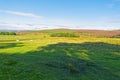 Early summer morning across the Derbyshire Peak District