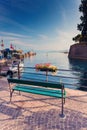 Morning in Peschiera del Garda Royalty Free Stock Photo