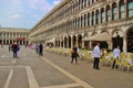 Morning on piazza San Marco, Venice, Italy. Royalty Free Stock Photo