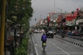 Morning Rain at Malioboro Indonesia