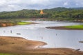 Morning in Sangkhla Buri Kanchanaburi Royalty Free Stock Photo