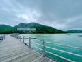 Morning sea breeze from labuanbajo Royalty Free Stock Photo