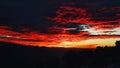 Morning senry in india with natural beauty with orange coloe cloud