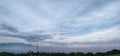 Morning sky in cikancung city